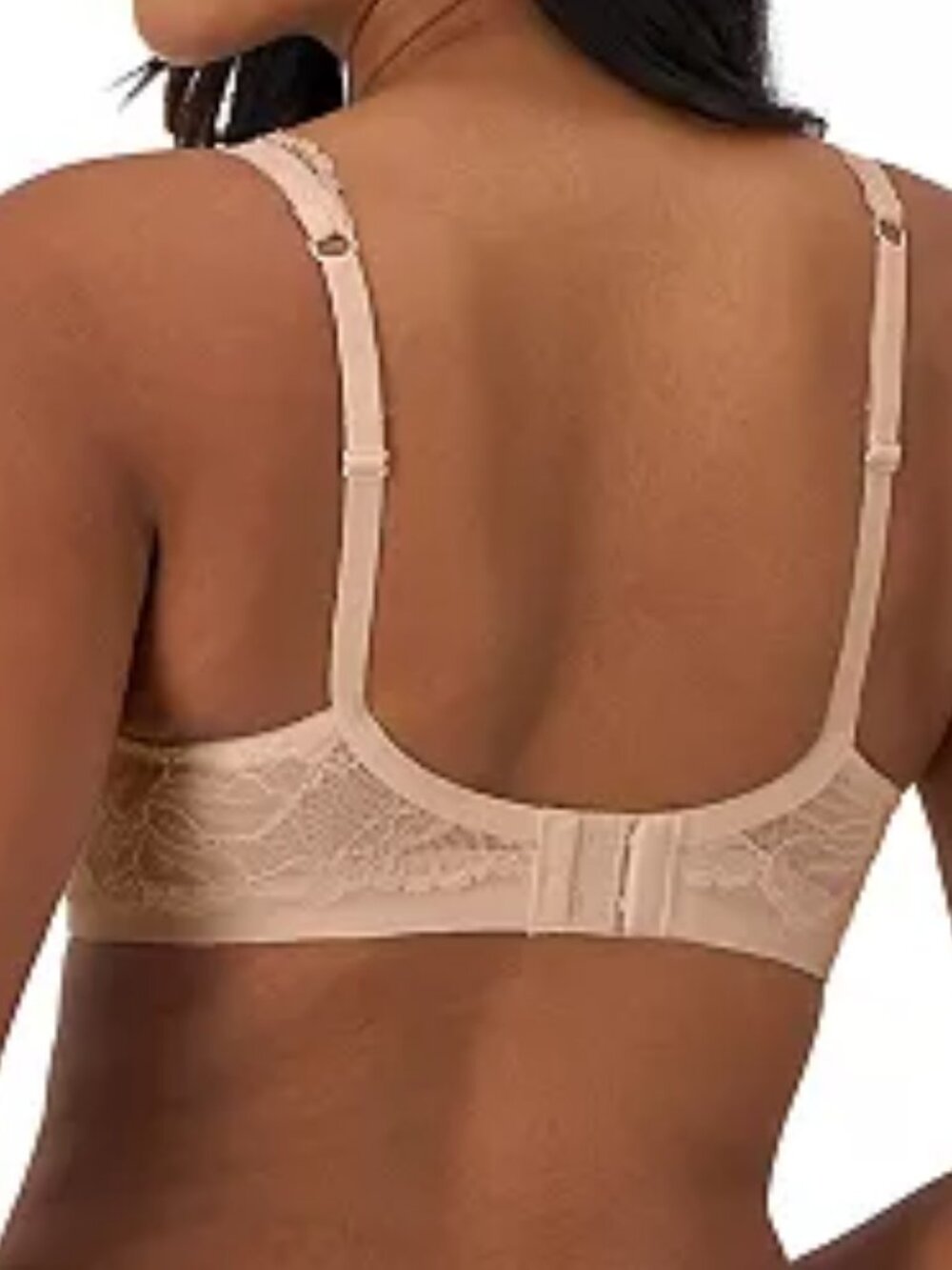 Bali Lace Desire Full-Figure Underwire Bra DF6543, Color: Evening Blush, 38C - Picture 3 of 3